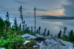 Landscape from the Saguenay-St. Lawrence marine Parc